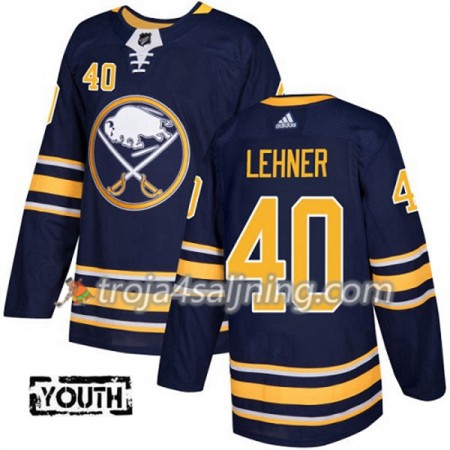 Buffalo Sabres tröja Robin Lehner 40 Adidas 2017-2018 Marinblå Authentic - NHL Tröjor Barn Buffalo Sabres tröja Robin Lehner 40 Adidas 2017-2018 Marinblå Authentic - NHL Tröjor Barn